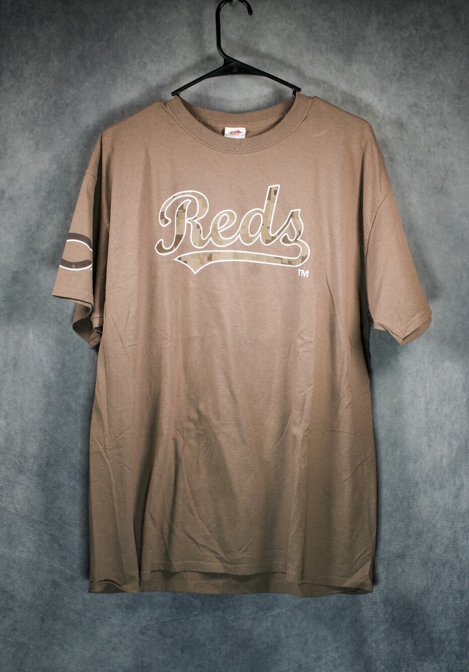 Cincinnati Reds Joey Votto 19 Camo Jersey T-Shirt Size XL MLB